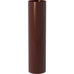 Σωλήνας υδρορροής 85x3000mm καφέ