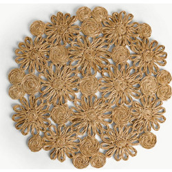 Coincasa σουπλά από φυσικές ίνες 38 cm - 006803115 Nude