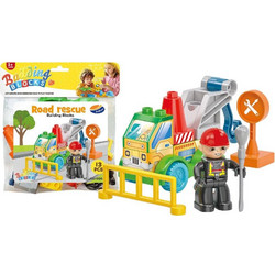 Τουβλάκια 13τμχ Οδική Βοήθεια 19x22εκ. Toy Markt 75-436 - Toy Markt - 75-436