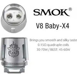Smok TFV8 Baby X4 0.15Ω Quad Coil