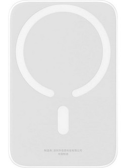 Baseus Magnetic Mini Air Wireless Magsafe Power Bank 6000mAh 20W με Θύρα USB-C White