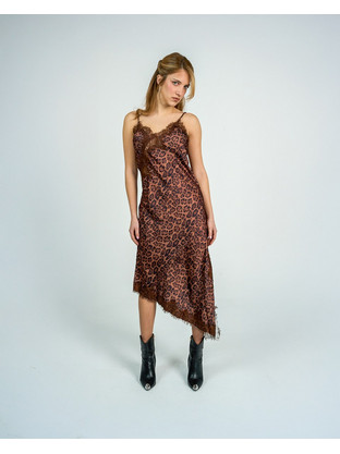 Leopard Slip Dress