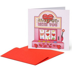 Ευχετήρια Κάρτα ''I HIT THE JACKPOT WITH YOU'' Legami Milano
