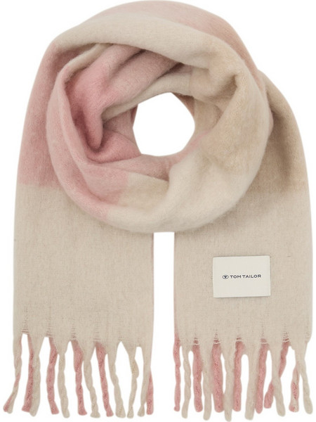 TOM TAILOR COSY ΚΑΣΚΟΛ ΓΥΝΑΙΚΕΙΟ 1047932-38761 (38761/TAUPE ROSE CHECK DESIGN)