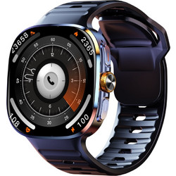 Smartwatch M99 - Μαύρη κάσα / Μαύρο λουρί σιλικόνης