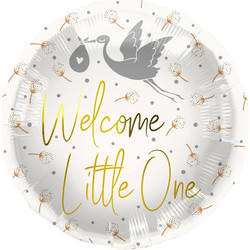 Μπαλόνι Foil Welcome Little One Starch 45εκ
