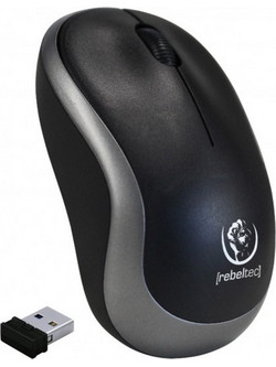 Rebeltec Meteor Ασύρματο Ποντίκι Grey