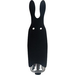 Adrien Lastic Rabbit Pocket Κλειτοριδικός Δονητής 8.5cm Μαύρος
