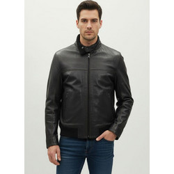 ARMA Δερμάτινη Καπαρντίνα της σειράς Carlton - 63G8068 005 Black