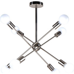HomeLighting KQ 2629/8 Κρεμαστό Φωτιστικό Οροφής Πολύφωτο E27 77-8096