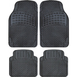 OtoTop Oto Top - Σετ Πατάκια Αυτοκινήτου Universal από Μαλακό PVC STRATOS EVO - Αντιολισθητικά - 4τμχ. (0007846OT150/OTO)