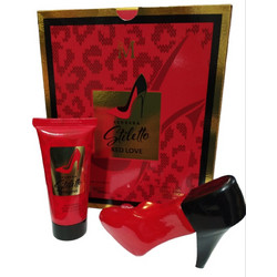 STILETTO RED LOVE ΔΩΡΟΚΟΥΤΙ 50 ml ΑΡΩΜΑ + ΚΡΕΜΑ ΣΩΜΑΤΟΣ