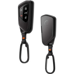 Θήκη Spigen SGP VK100 Volkswagen Κλειδί για VW, Skoda με Carabiner κ κορδόνι, συμβατό με VW Smart Key Remote Control Cover - ΜΑΥΡΟ - ACS10426