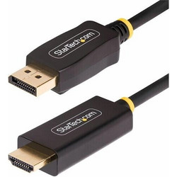 StarTech Cable DisplayPort male - HDMI male 2m Μαύρο (6F-DP-HDMI-4K60-HDR)