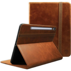 Rosso Deluxe Θήκη Tablet Samsung Galaxy Tab S10 FE Plus 13.1" Brown