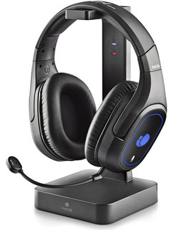 NGS GHX-600 Ασύρματο Gaming Headset Over Ear Black