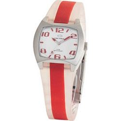 Time Force Γυναικείο Ρολόι με Κόκκινο Λουράκι TF2253L-06