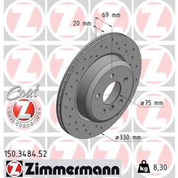 Zimmermann Δισκόπλακα - 150.3484.52