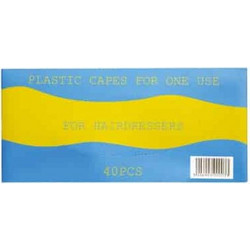 Farcom Professional Μπέρτα Πλαστική LDPE (Κουτί 40 Τμχ) Διάφανο PRC