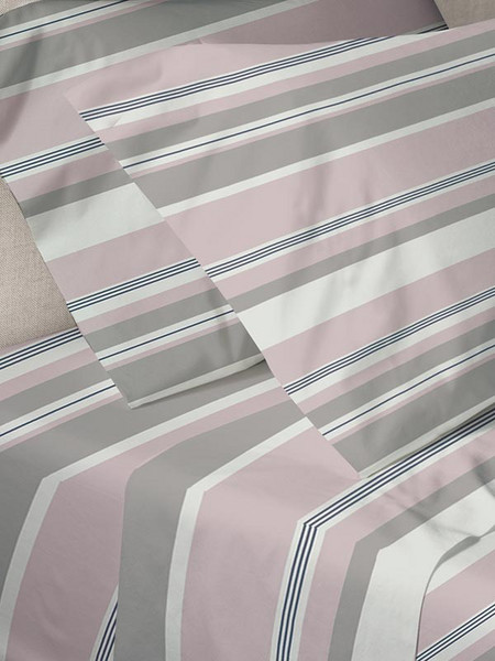 SUNSHINE HOME ΠΑΠΛΩΜΑΤΟΘΗΚΗ MENTA ΕΜΠΡΙΜΕ 550 PINK ΥΠΕΡΔΙΠΛΗ 230X250 CM - SUNSHINE HOME 012-3-40