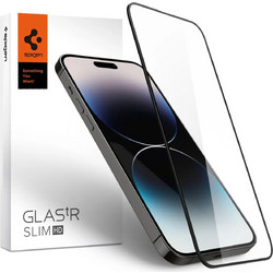 Spigen Glas.tR Slim HD Tempered Glass Black (iPhone 14 Pro)