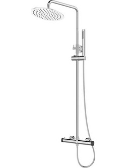 Karag Joan Στήλη Ντουζ με Μπαταρία Marmo Bianco 299P12-624A-MB 5206836752051