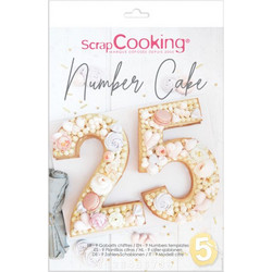 Scrap Cooking Σετ 9 αριθμών για τούρτες