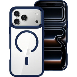 Roar Case Mag Bumper Compatible With Magsafe For Iphone 16 Pro Navy blue