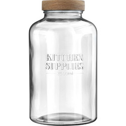 Estia Δοχειο απόθηκευσης Allure Γυαλινο 3500ml 15x15x26cm 01-31473