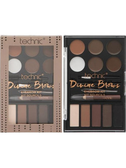 Technic Divine Brows Kit Παλέτα Φρυδιών