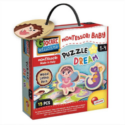 Παιδικό Puzzle Lisciani Giochi Montessori Baby Dream 15 Κομμάτια
