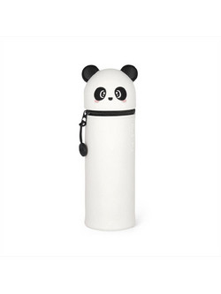 Legami Kawaii Panda Κασετίνα Βαρελάκι Λευκή KA0001