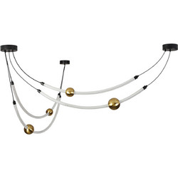 CCC 705-2 LED 4 ΣΩΛΗΝΕΣ ΜΕ ΧΡΥΣΗ ΔΙΑΚΟΣΜΗΤΙΚΗ ΜΠΑΛΑ 0064184