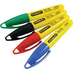 Stanley Mini Μαρκαδόρος Λεπτής Μύτης Κουτί 72τεμαχίων (1-47-329)