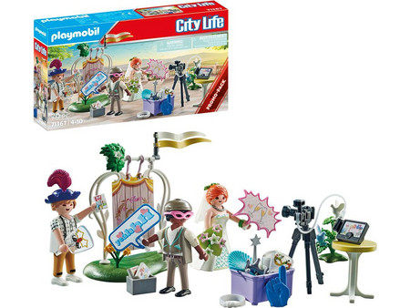 Playmobil City Life Γαμήλιο Photo Booth για 4-10 Ετών 71367