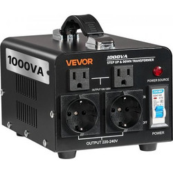 VEVOR Μετασχηματιστής Τάσης 1000VA 110V-220V SXDYZHQSD11025EPL001V2