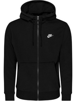 Nike Ανδρική Ζακέτα Φούτερ με Κουκούλα και Φερμουάρ Μαύρη FN3861-010