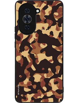 Sonique Camouflage Army Series Back Cover Brown 01 (Huawei Nova 10 Pro)