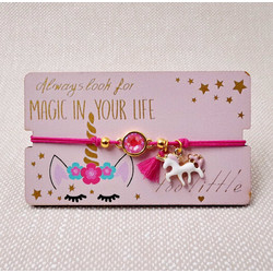 Παιδικό Βραχιόλι Toolittle Magic in your Life Επίχρυσο (0026262)