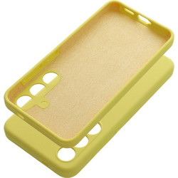 Motorola Moto G86 5G Θήκη Σιλικόνης 2mm Κίτρινο