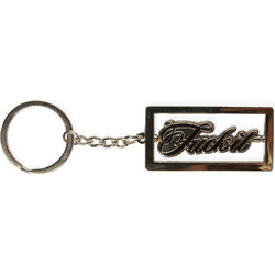 Huf Μπρελόκ Emblem Keychain AC01125-SILVR
