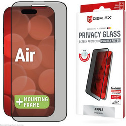DISPLEX REAL TEMPERED GLASS 3D IPHONE 17 AIR PRIVACY WITH APPLICATOR