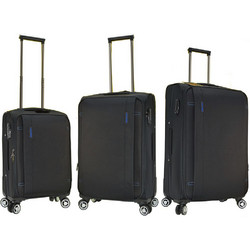 Forecast 3678 Σετ Βαλίτσες 3τμχ Μαύρες