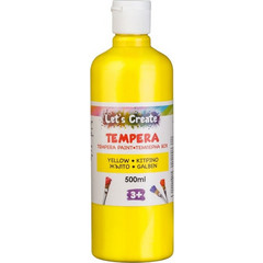 Τέμπερα Μπουκάλι Κίτρινο 500ml