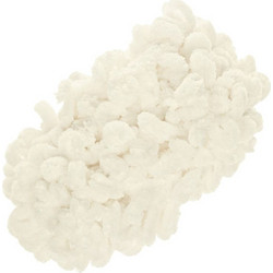 Νήμα Πλεξίματος Πολυεστέρας Λευκό Fluffy 100g