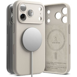 Ringke Silicone Magnetic Magsafe Case For Iphone 17 Pro - Beige - (28514-0)