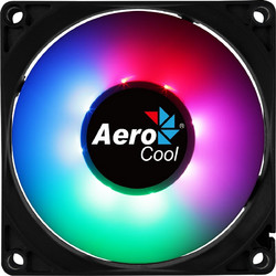 Aerocool Frost 8 Case Fan 80mm RGB με Σύνδεση 3-Pin