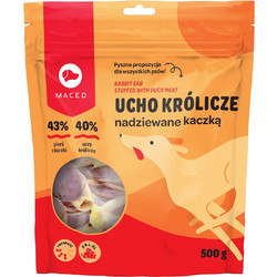 Maced Ear Duck & Rabbit 500gr