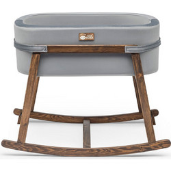 Λίκνο Hier - Grey, Walnut 676Hds1110 (90x70x58)