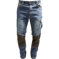 ERGOLINE Παντελόνι Εργασίας Τζιν STRETCH Unisex PYTHON (008168)